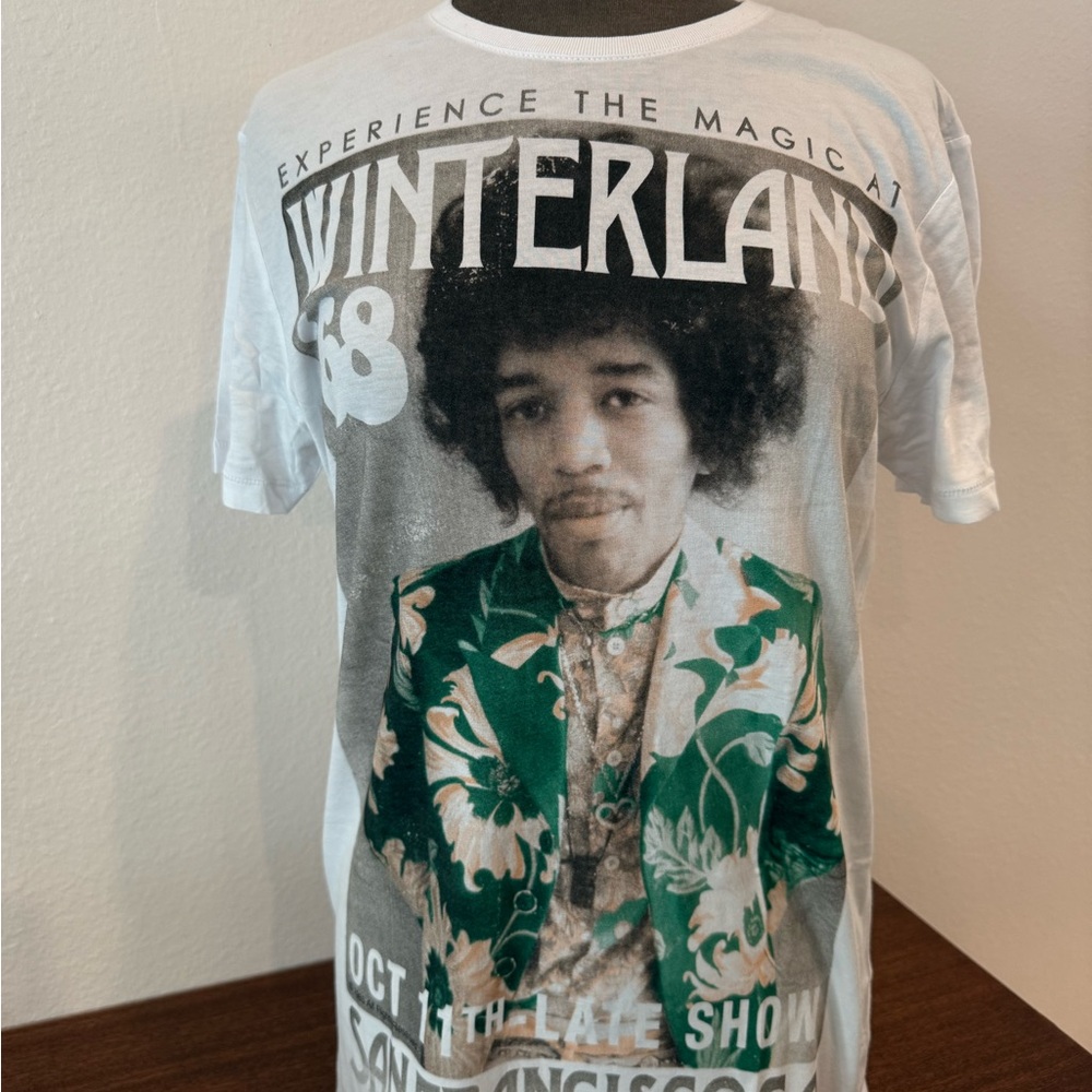Jimi Hendrix Winterland Oct 11th ‘68 Graphic Tee - Men’s Medium